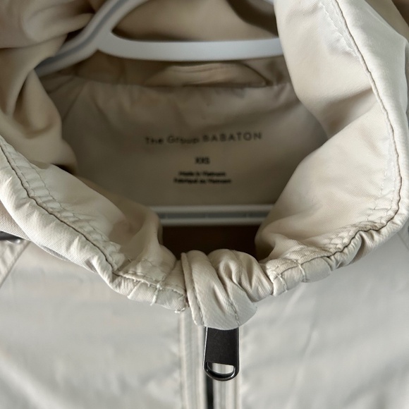 The Group Babaton Full Zipper Jacket Cream - Size XXS - Picture 3 of 3